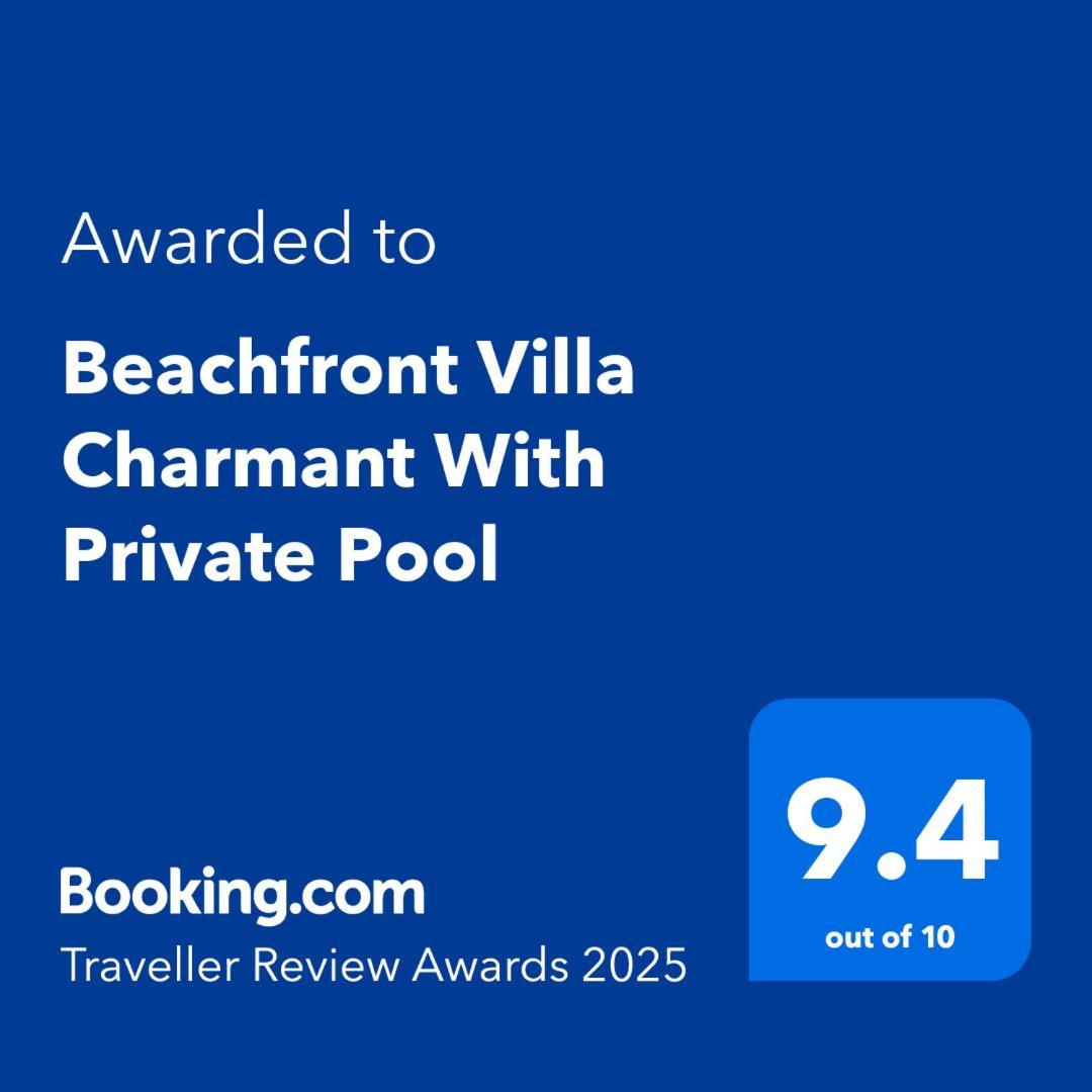 Beachfront Villa Charmant With Private Pool Ko Samui Exteriér fotografie